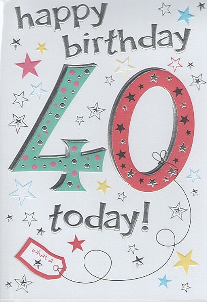 Free Printable 40th Birthday Cards Funny Free Templates Printable