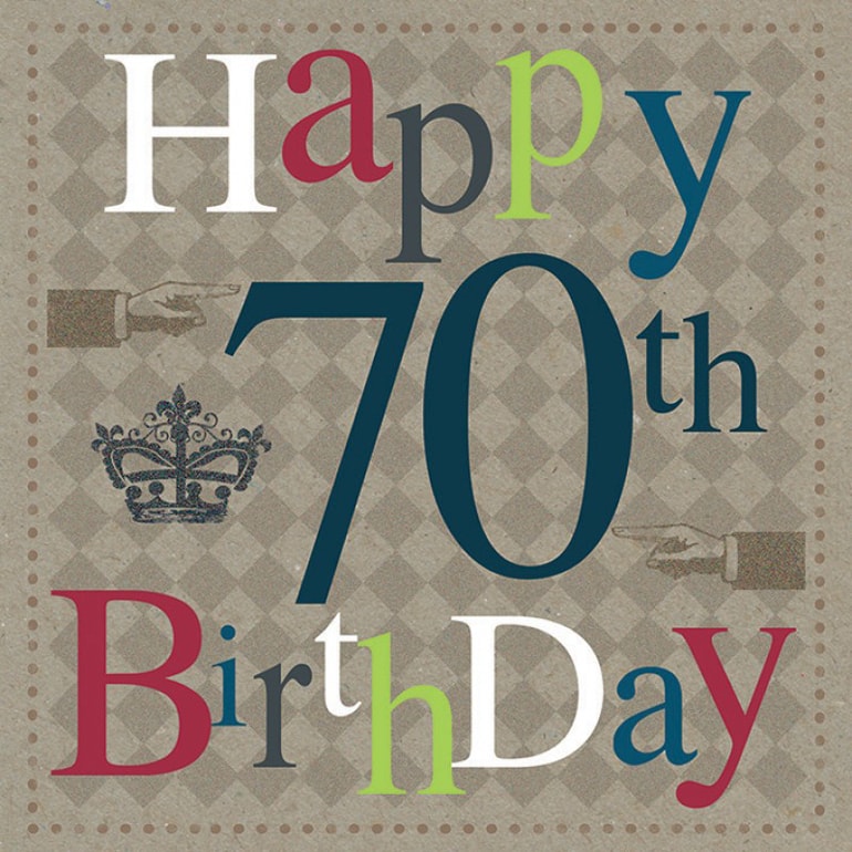 70th Birthday Cards Free Printable
