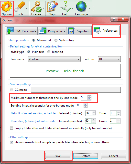 Multi-threaded Feature